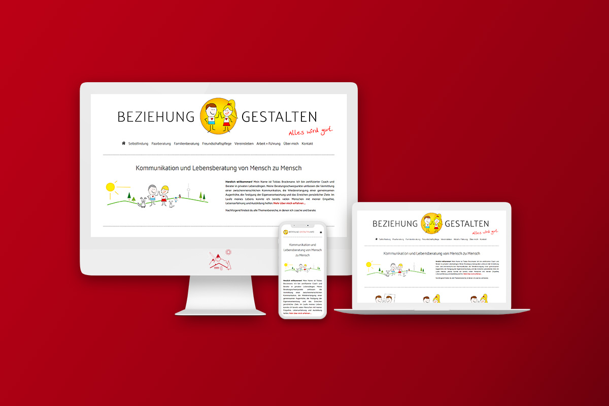 Webdesign der Online Marketing Agentur für den Kanton St. Gallen